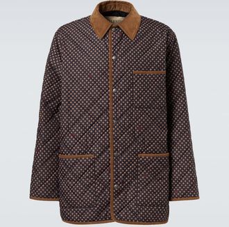 Valentino Giacca trapuntata a pois