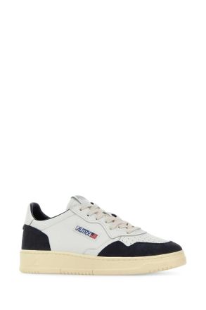 Autry Leather & Suede Low-Top Sneakers - White
