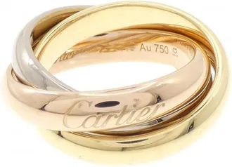 Cartier Yellow Gold (18K) Pink Gold (18K) White Gold (18K) Band Ring (Pre-Owned)