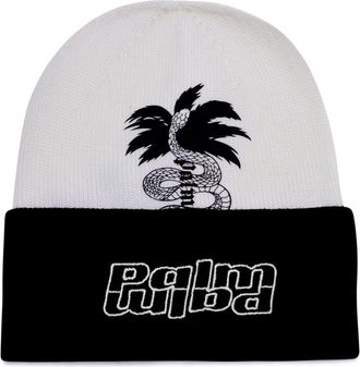 Palm Angels Berretto con stampa - Nero