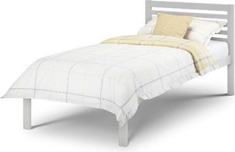 Julian Bowen Slocum Single Bed 90cm Light Grey - Julian Bowen | TJ Hughes