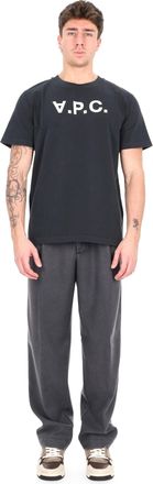 A.P.C. Grey Grand Vpc Organic Cotton T-Shirt