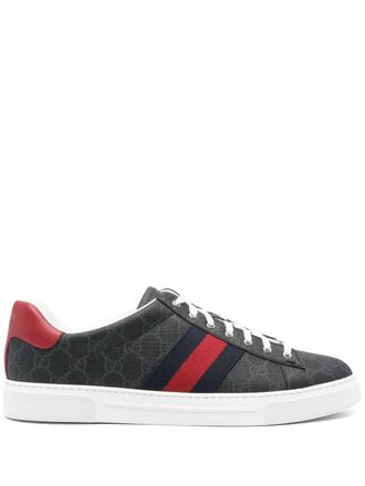Gucci Ace GG-canvas sneakers - Black