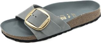 Birkenstock Madrid Big Buckle - Dames - Sandalen - Blauw - 40 EU - Schoenen