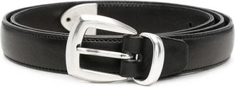 Eraldo Buckle-fastening Leather Belt