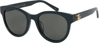 Gucci Zonnebrillen - Dames - Zonnebrillen - Groen - 54 MM - Accessoires
