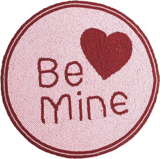 Tiramisu Be Mine Conversation Heart Placemat