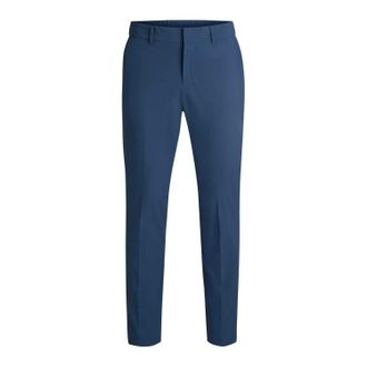 HUGO BOSS Slim-fit chinos voor heren van Genius (Medium Blauw)