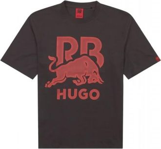 HUGO BOSS Hombre, Camisetas, Gris, Talla: M