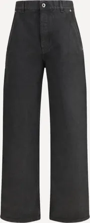 Loewe Baggy Jeans with a decorative single belt detail Male 48