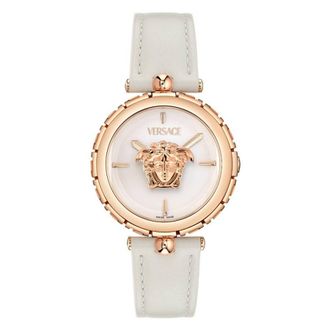 Versace Medusa Jewel Quartz White Dial Ladies Watch VE0B00225