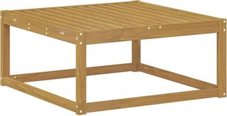 vidaXL Reposapi&eacute;s De Exterior Madera De Acacia S&oacute;lida Blanco Vidaxl
