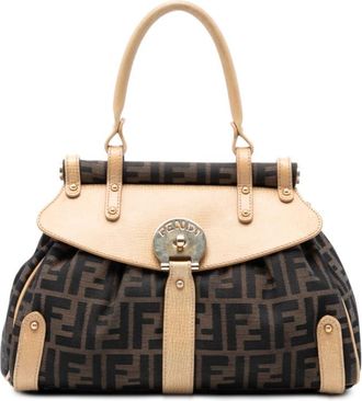 Fendi Pre-owned Fendi Medium Zucca Canvas Magic Tote Ladies 2373 8BN143 RAD 058