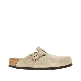 Birkenstock Boston suede leather sabot Man 39