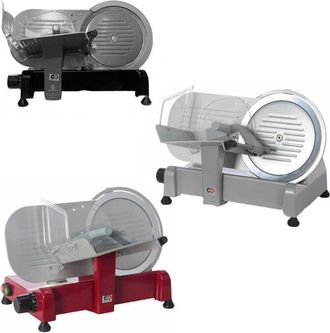 Ala Affettatrice elettrica professionale lama 25 temperata GP250 140w affettare in casa carni verdure pane formaggi - colorigenerali: nero