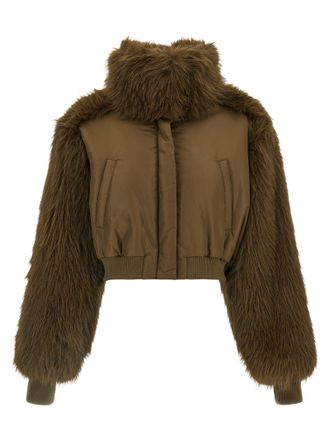 Fabiana Filippi Virgin Wool Womens Bomber