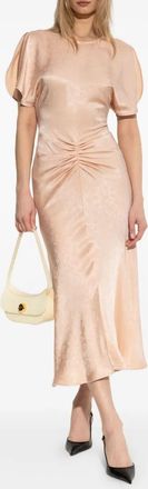 Victoria Beckham Womens Sm Nude Puffed Dress viscose - Size EU 38 (Womens)