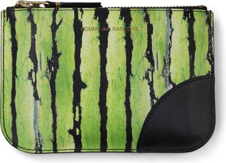 Denim Tears Green CDG Watermelon Pouch
