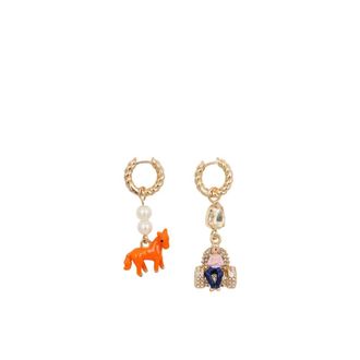Michael Kors Jessika Hoop Earrings - Dames - Oorbellen - Veelkleurig - ONE Size - Accessoires