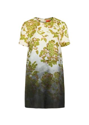 La DoubleJ LA Double J Swing Floral-print Woven Mini Dress - Black - 44 (UK12 / M)