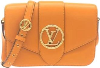 Louis Vuitton Pre-owned Vintage Schoudertas - Dames - Vintage Schoudertas - Oranje - ONE Size - Vintage