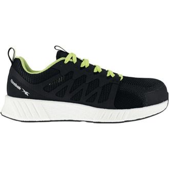 Reebok Scarpa di sicurezza Fusion Flexweave Work Gr.42 nero/verde lime S1PSRC esd EN20345