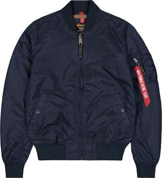 Alpha Industries Bomberjacke ALPHA INDUSTRIES MA-1 TT Light W, Damen, Gr. XS, blau (rep.blau), Obermaterial: 100% Nylon, Futter: 100% Nylon, Jacken Bomberjacke