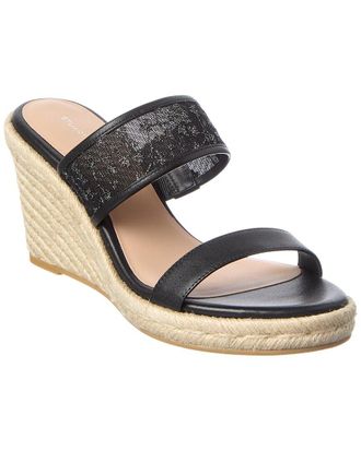 Stuart Weitzman Lily Espadrille Wedge Sandal Canvas