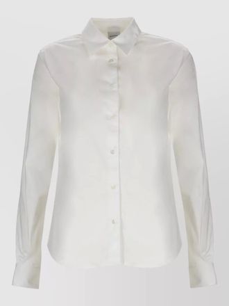 Aspesi slim fit cotton shirt long sleeves collar