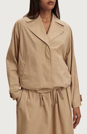 Varley Petra Boxy Blouson Jacket in Nomad at Nordstrom, Size Xx-Small