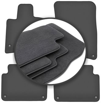 OEM Alfombrillas Premium Para: Audi Q7 I 4l Suv (2005-2015)