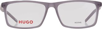 HUGO BOSS Demo Rectangular Mens Eyeglasses HG 1025 0RIW 55