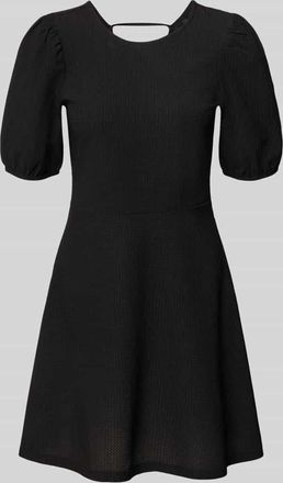 Only Leicht ausgestelltes Minikleid mit Rückenausschnitt Modell SURI in Black, Größe XS