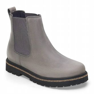 Birkenstock Womens Highwood Nubuck Leather Boot - Regular Width In Graphite