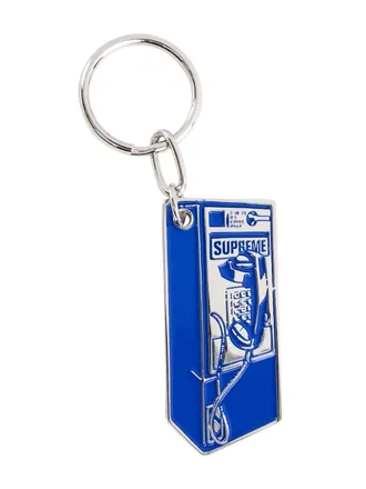 SUPREME Payphone keychain - unisex - Metal - One Size - Blue