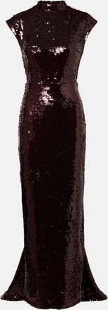 Rotate Kamaja sequined gown