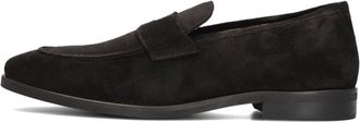 Stefano Lauran Schoenen, Heren, Bruin, 43 1/2 EU, Su&egrave;de, Bruine Su&egrave;de Loafers voor Heren