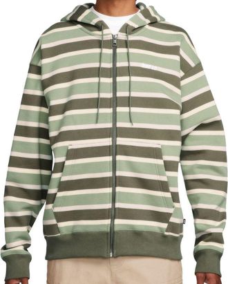 Nike Sb Full-zip Fleece Skate Hoodie Green FN2513-113
