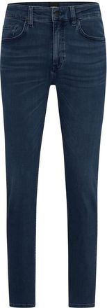 HUGO BOSS Mens Five Pocket Design Slim Fit Jeans in Navy - Size 38W/32L