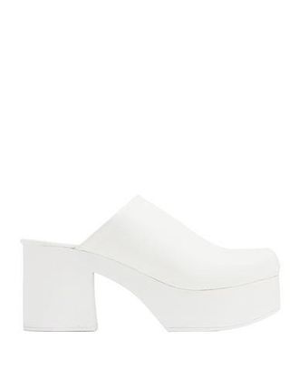 8 by YOOX DRUMMED LEATHER CLOGS