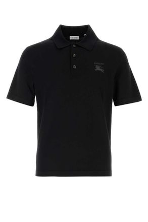 Burberry Black Short Sleeves Polo