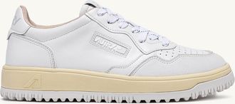 Autry SNEAKERS GOLF LOW IN PELLE COLORE BIANCO