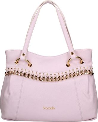 Braccialini Evanthe Lux Schoudertas - Dames - Schoudertassen - Roze - ONE Size - Leer - Tassen