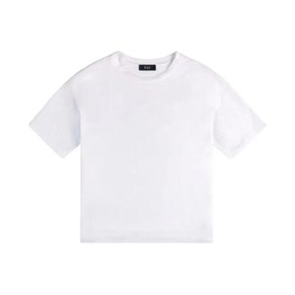 Fay T-Shirts, female, White, Size: S T Shirt Manica Corta B001