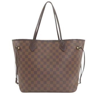 Louis Vuitton Pre-owned Tote Bags, female, Brown, Size: ONE SIZE Pre-owned Neverfull MM Tote Bag