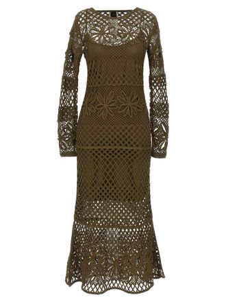 Pinko Viscose Midi Womens Dress