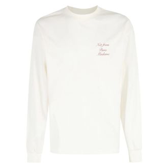 Dr&ocirc;le de Monsieur Hombre, Camisetas, Blanco, Talla: L