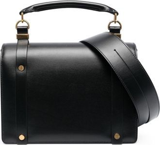 Chlo&eacute; medium Ora flap tote bag - women - Calf Leather/Lamb Skin - One Size - Black