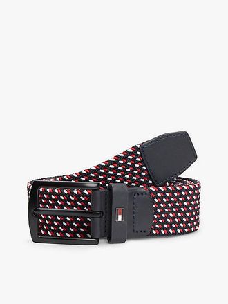 Tommy Hilfiger Denton Braided Webbing Elastic Belt