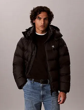Calvin Klein Chaqueta De Plumas Holgada De Nailon